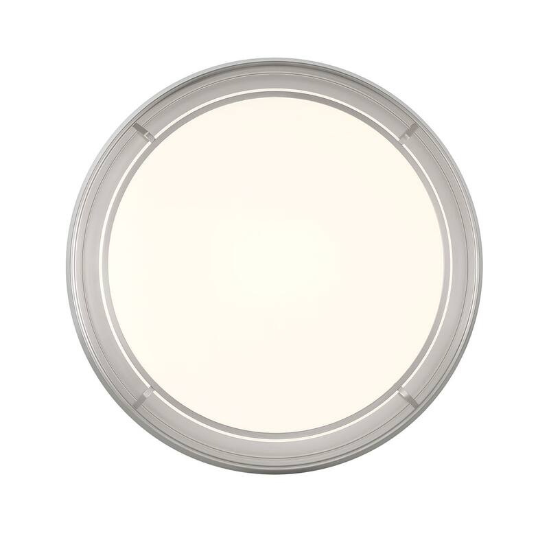 Designers Fountain EV1500C3 Hudson 16" Wide Integrated LED Flush Mount - Brushed Nickel