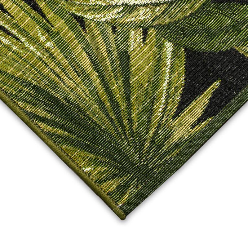Liora Manne Marina Jungle Leaves Indoor/Outdoor Rug