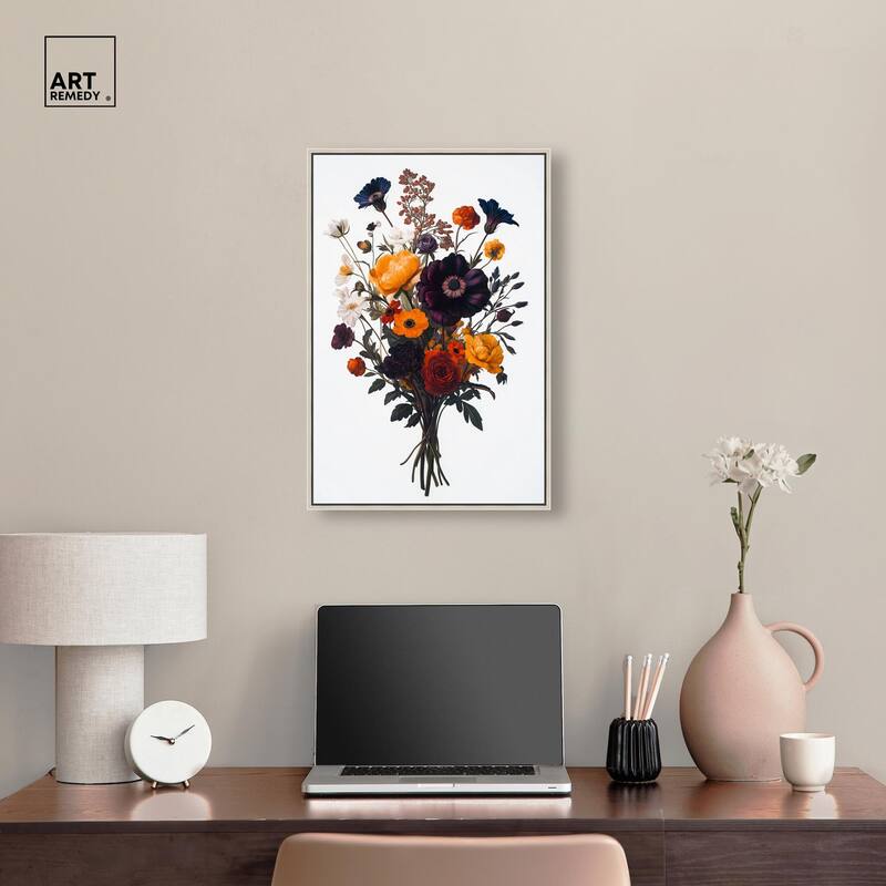 Regal Rose Riot II Canvas by Art Remedy