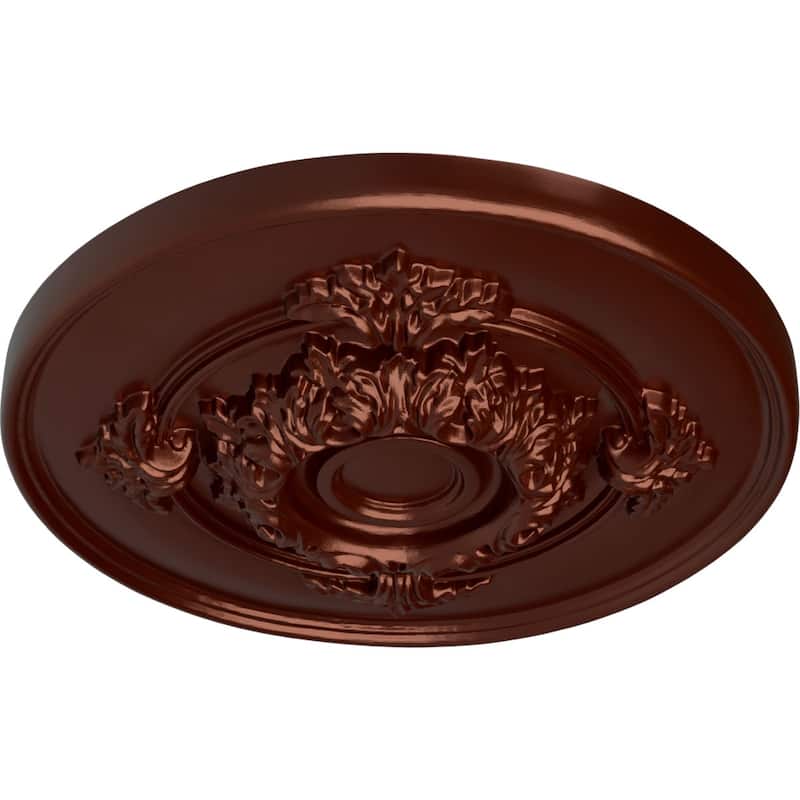13 3/4"OD x 1"P Monique Ceiling Medallion
