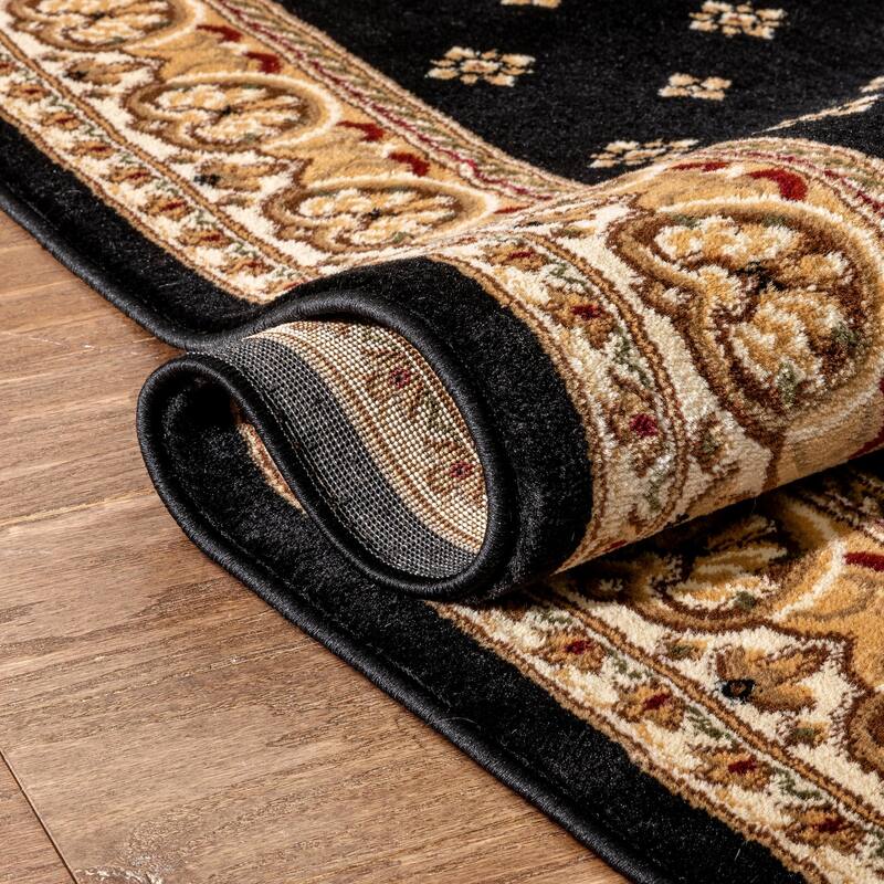 Well Woven Barclay Hudson Terrace Fleur De Lis Traditional Area Rug