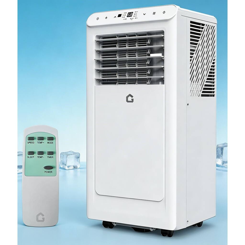 8000 BTU Portable Air Conditioner, up to 350 Sq.Ft.