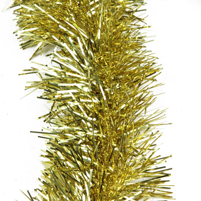 Artificial Shiny Tinsel Christmas Garland - 25' x 3"