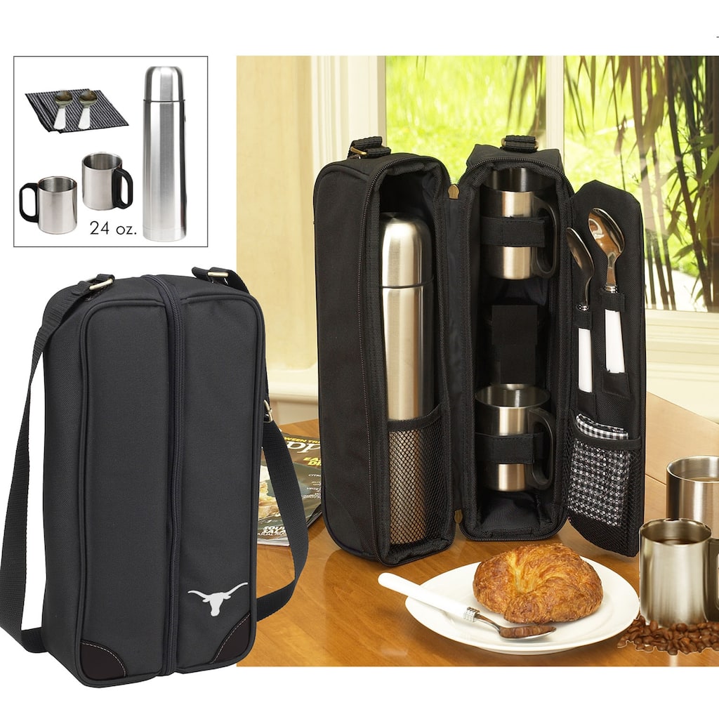 NCAA Texas Longhorns 2-Person Travel Coffee Tote