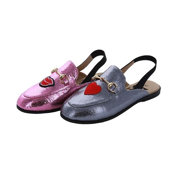 girls mule shoes