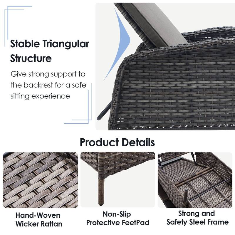 Outdoor Chaise Lounge Chairs for Outside