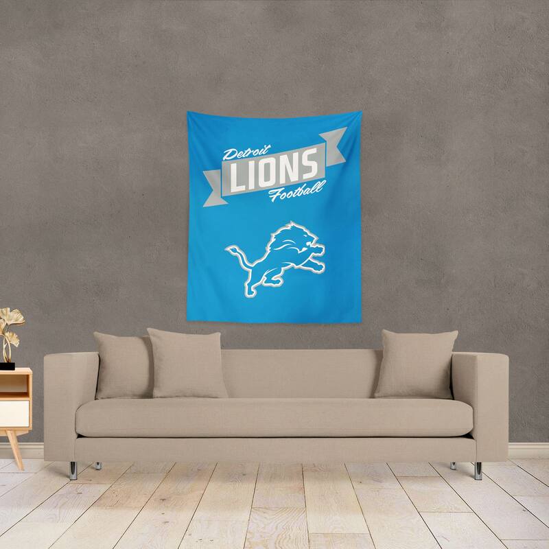 NFL Detroit Lions Premium Wall Hanging - 34"x40"