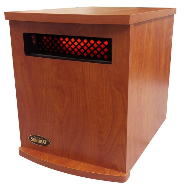 Original SUNHEAT Cherry USA1500 Infrared Heater Made in the USA / Heats up to 1000 Square feet