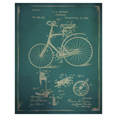 Velocipede I by Grand Image Canvas Art Print