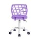 preview thumbnail 56 of 54, HomyLin Armless Home Office Task Chair Kids Desk Chair Mid-Back