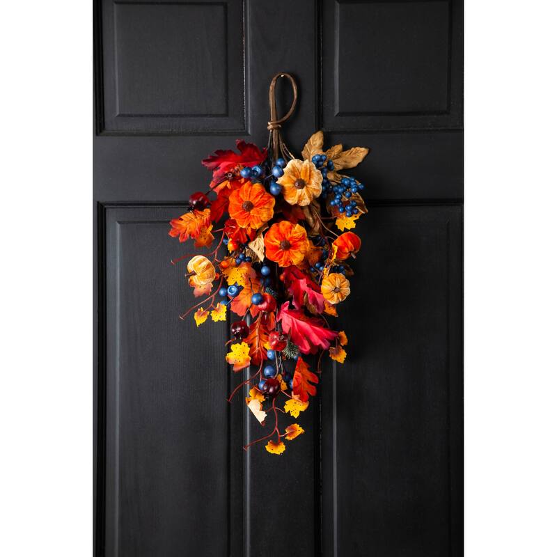 Harvest Pumpkin Wall Hanger