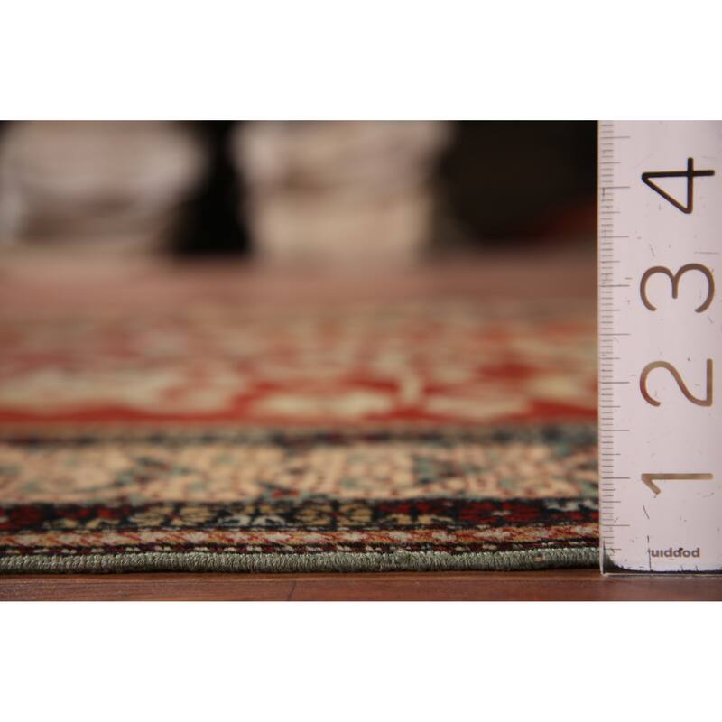 Vegetable Dye Antique Shirvan Oriental Accent Rug Handmade Wool Carpet - 3'2" x 5'5"