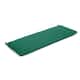 Sunbrella Solid Fabric 1-Piece Indoor/Outdoor Bench Cushion, 48"W x 18"L - Canvas Forest Green