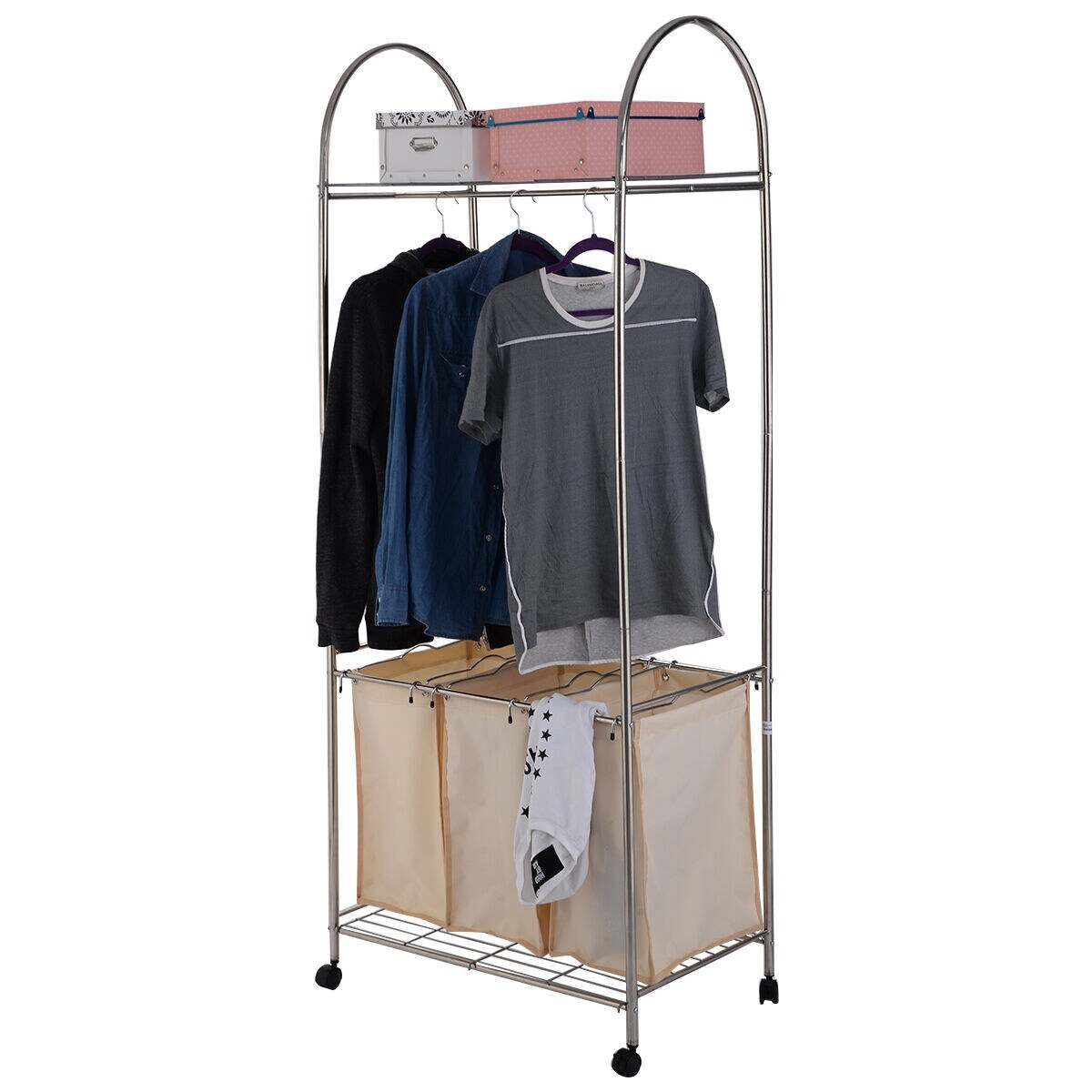 3 way laundry basket