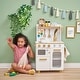 preview thumbnail 4 of 16, Teamson Kids Little Chef Memphis Wooden Play Kitchen with Accessories - 19.76" L x 11.73" W x 31.5" H White