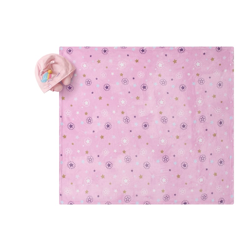 3D Animal Neck Pillow and Throw Set for Kids