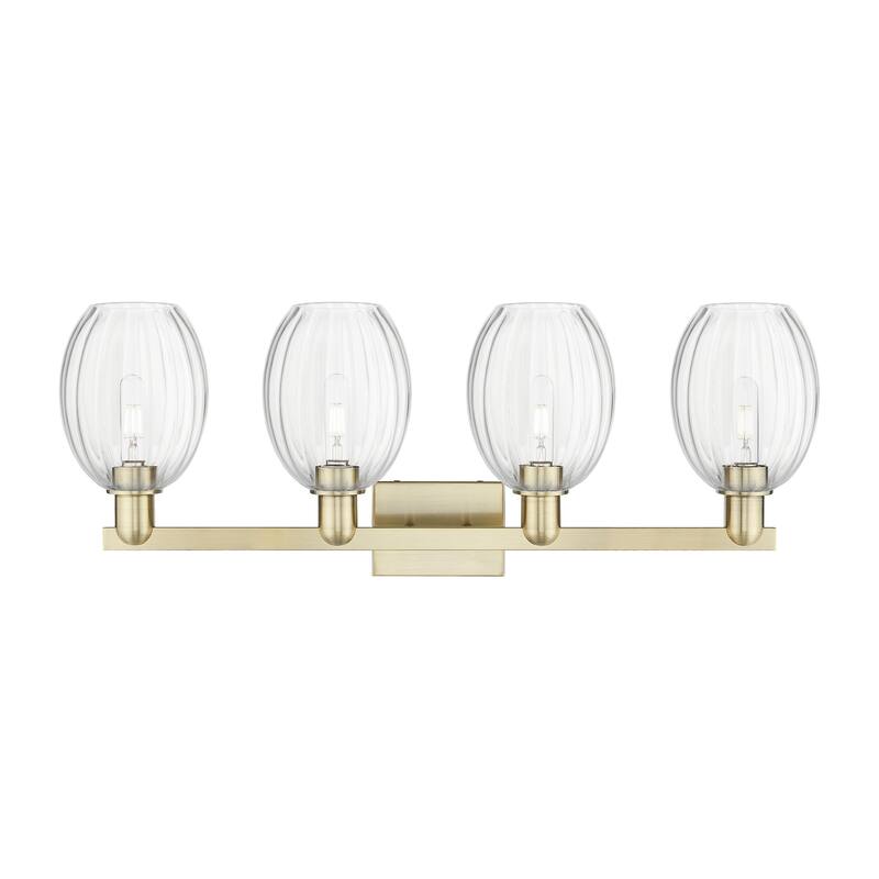 Innovations Lighting Downtown Urban - Preston - 4 Light 36" Bell Shade Bath Vanity Light