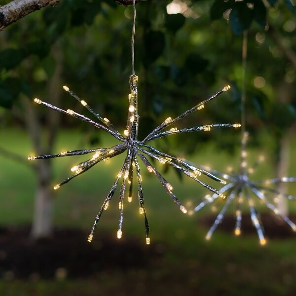 Starburst hanging light outdoor outlet