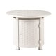 preview thumbnail 2 of 29, Round 34 in. x 34 in. Aluminum Propane Fire Pit Table with Glass Beads, Two Covers, Lid, 37,000 BTUs