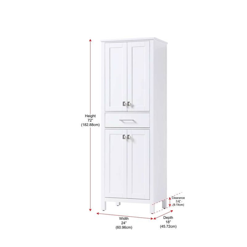 Quentin Bath Storage Cabinet (16-28 In.)