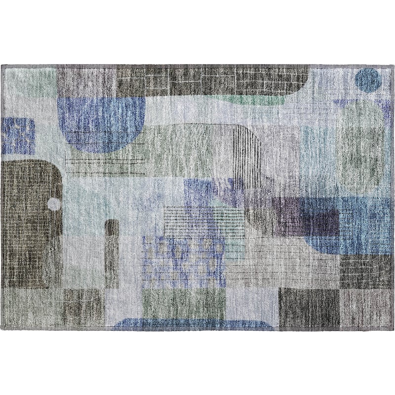 Premium Washable Super Soft Abstract Contemporary Mayfield Rug