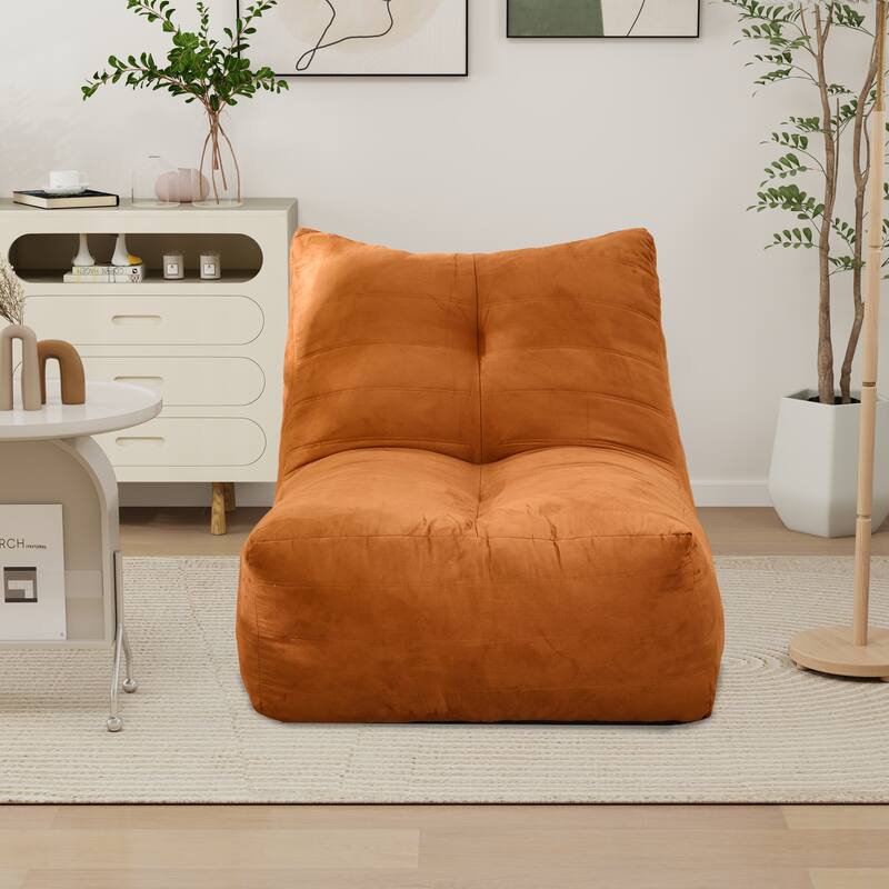 Bean Bag Chair,Lazy Floor Sofa Couch with Pocket