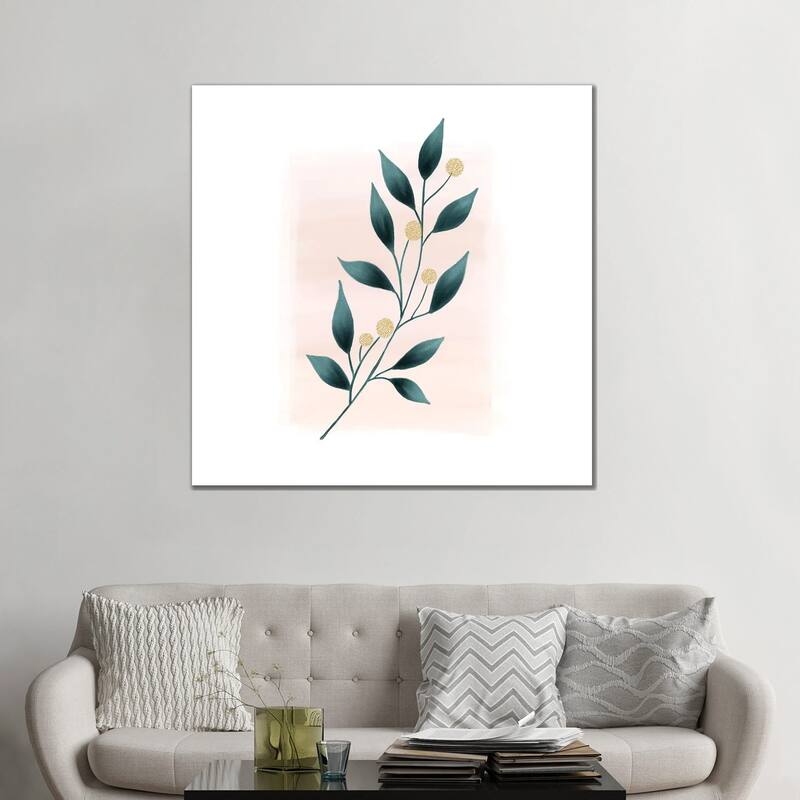 iCanvas "Botanical Minimalist Watercolor" by Nordic Print Studio Canvas Print