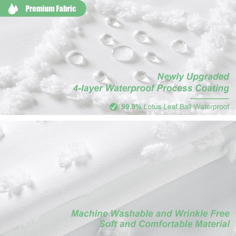 Clear PEVA Shower Curtain Liner, 72x72, Waterproof
