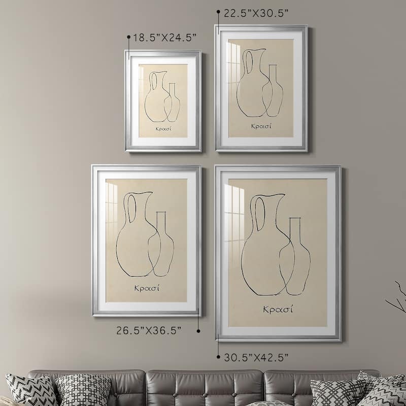 Greek Blessing II Premium Framed Print - Ready to Hang
