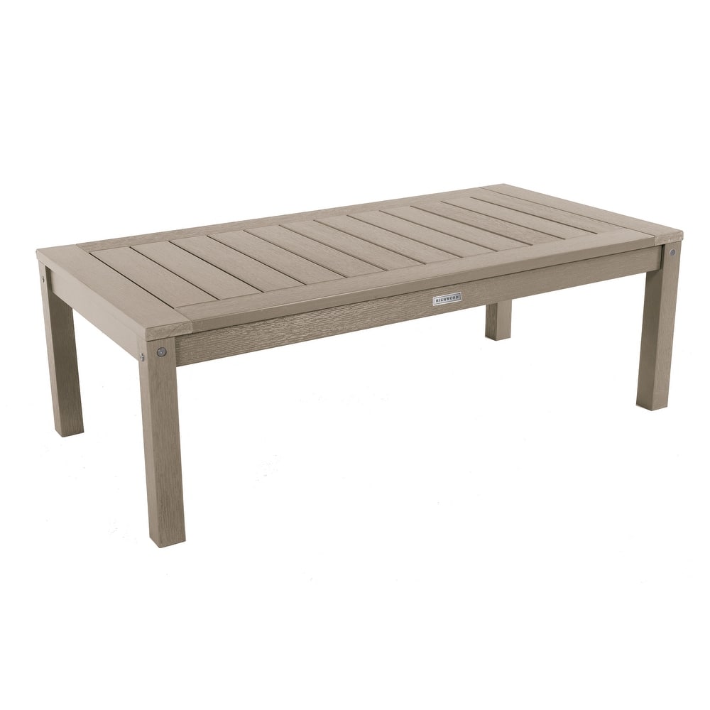 HIGHWOOD Eco-Friendly Adirondack Rectangular Coffee Table