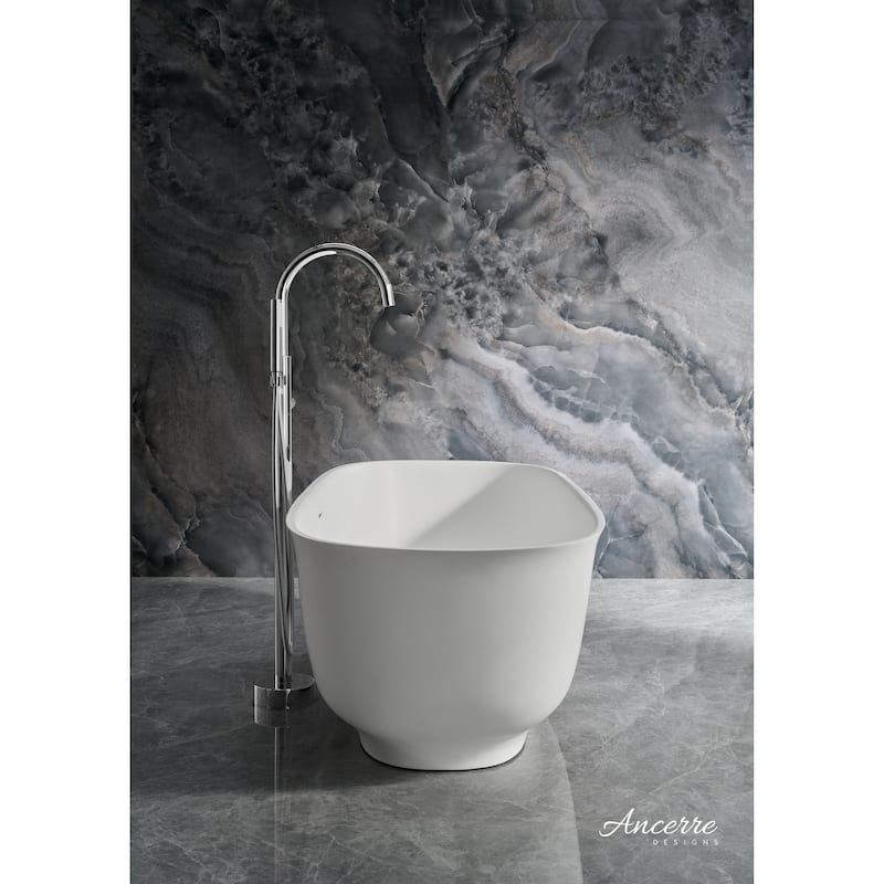 Fiore Freestanding Solid Surface Bathtub