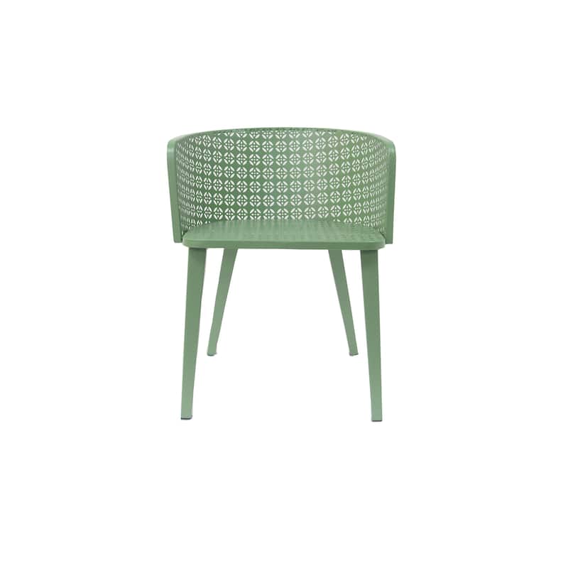 Christopher Knight Home - Milan Durable Outdoor Dining Chair Set for Stylish Gatherings
