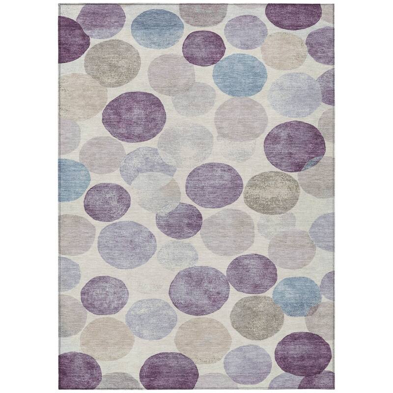 HomeRoots Geometric Transitional Rectangle Outdoor Rug