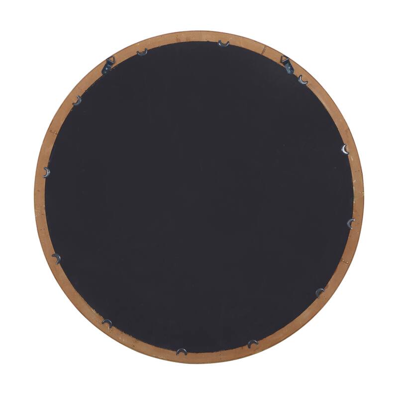 Brown Contemporary Wall Mirror