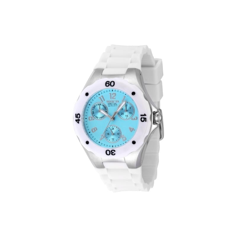 Invicta Women's 48404 Angel Quartz VH68 Light Blue Dial Watch