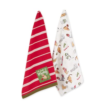 Assorted Christmas Dishtowels (Set Of 2)