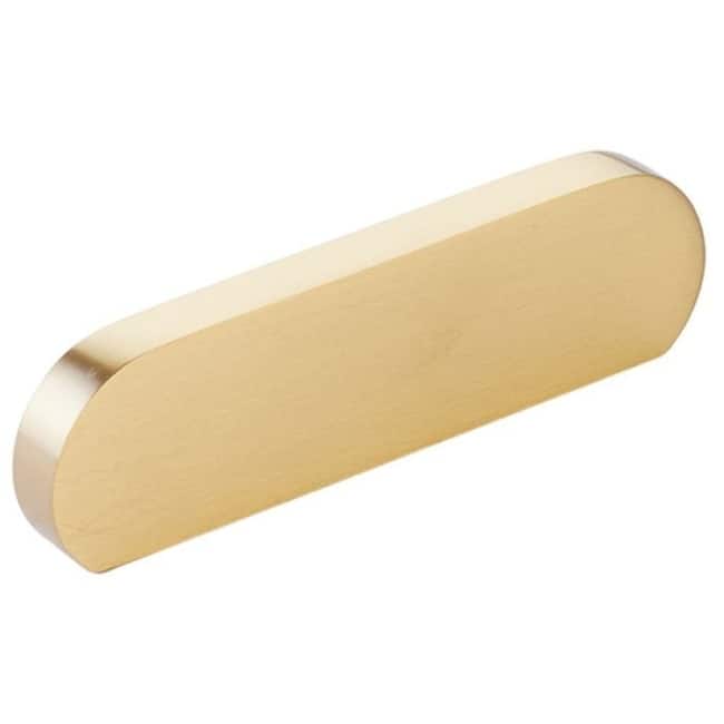 Schaub and Company 10041 Cafe Modern 3" Center to Center Oval Pill - Satin Brass