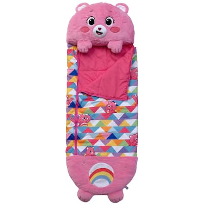 Happy Nappers: Care Bears Sleep Sack Large - Cheer Bear - 7+