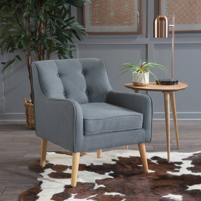 Polyester Fabric Arm Chair