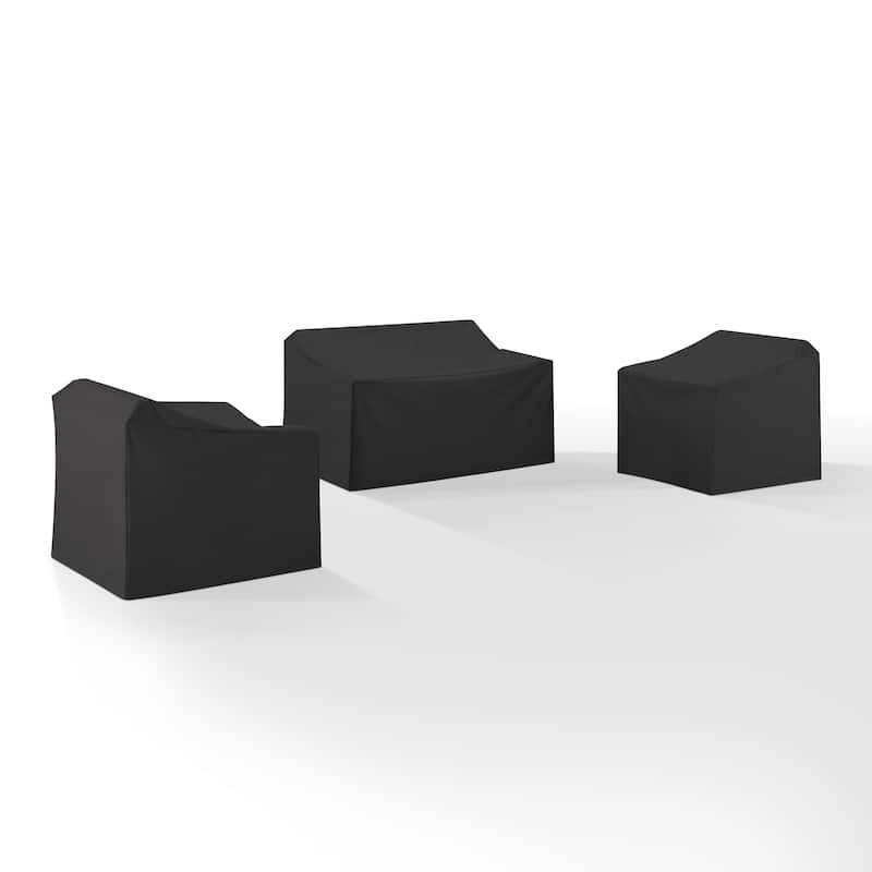 Crosley 3Pc Outdoor Furniture Cover Set