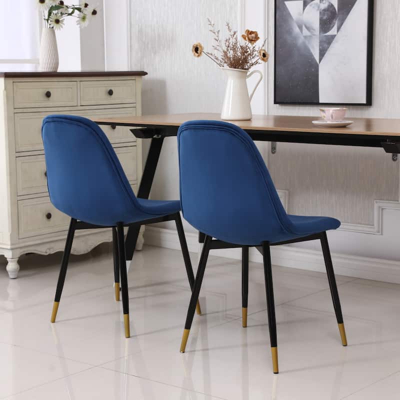 Dining Chairs, Set Of 4 - Blue