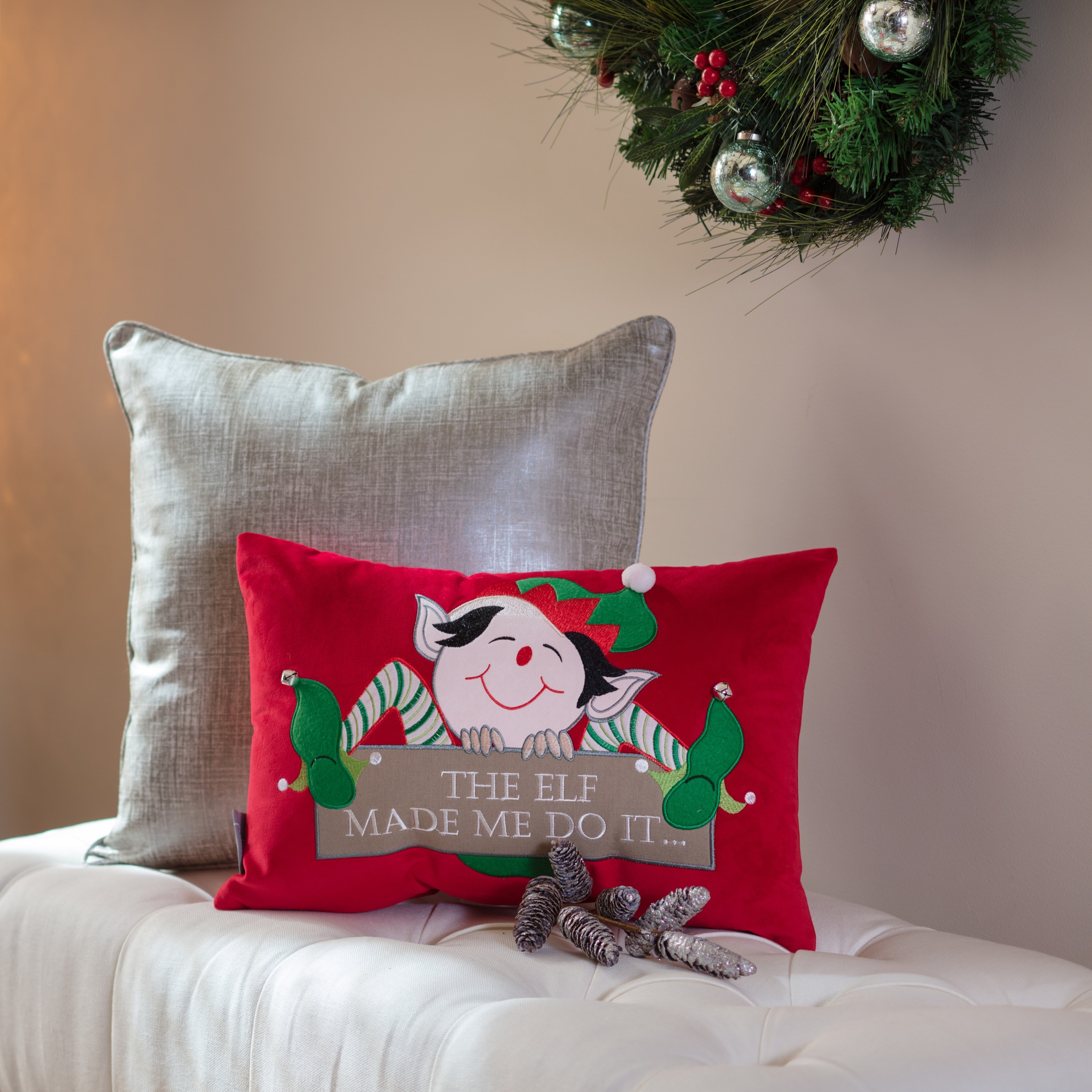 Bed bath & beyond christmas pillows new arrivals