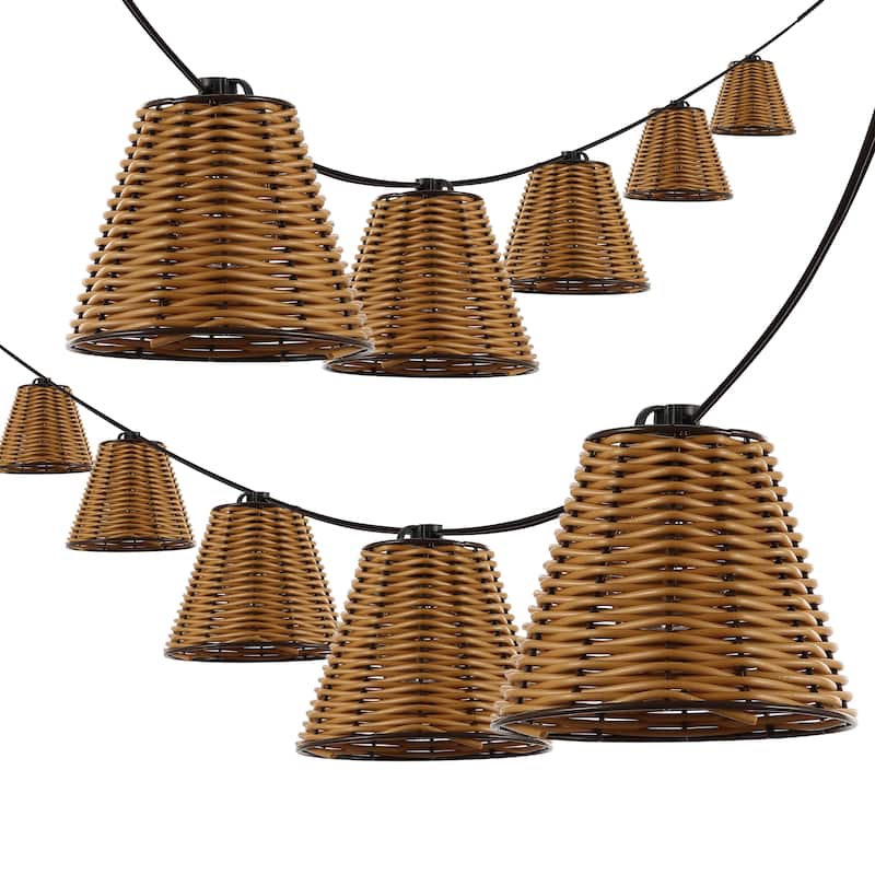 JONATHAN Y 10 ft G40 String Lights - 10 Bulbs, Indoor/Outdoor Use