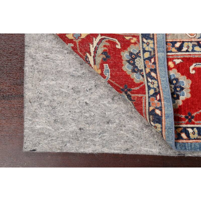 Vegetable Dye Heriz Serapi Oriental Area Rug Hand-knotted Wool Carpet - 8'4" x 11'0"