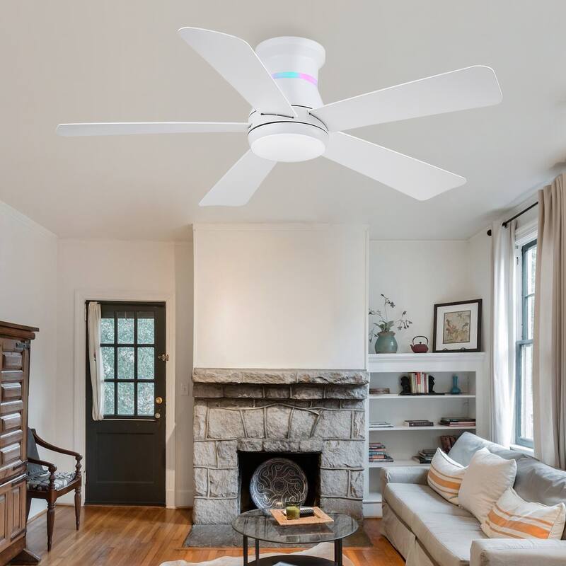 46 Inches Ceiling Fan with Light and Remote - 46 Inches
