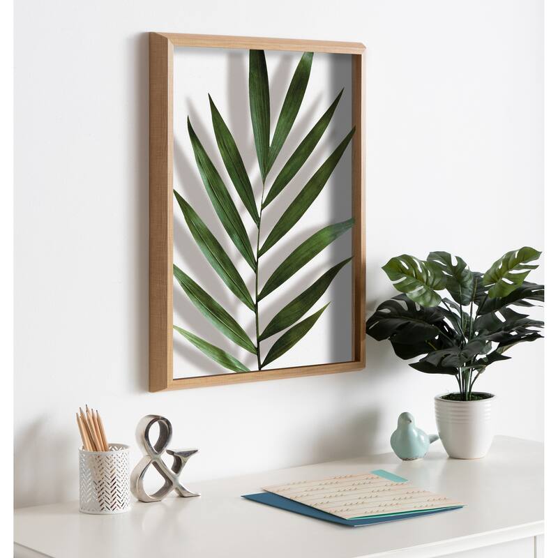 Kate and Laurel Blake Botanical 5F Printed Glass by Amy Peterson