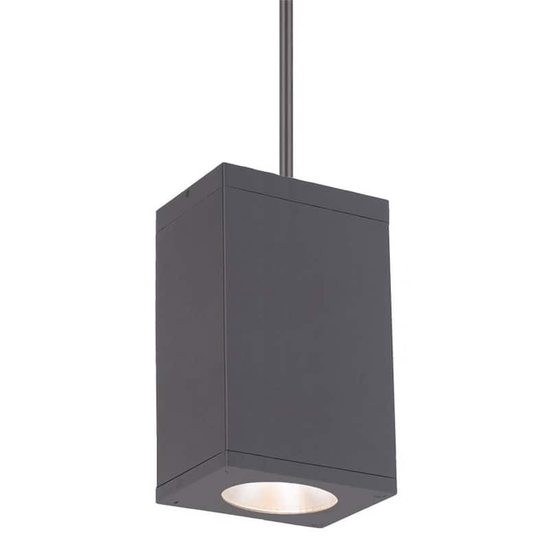 WAC Lighting Cube Architectural 10" Tall LED Indoor/Outdoor Pendant