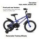 preview thumbnail 47 of 54, Adjustable 14" & 16" Kids Bike with Training Wheels, Safe Brakes & Easy Assembly