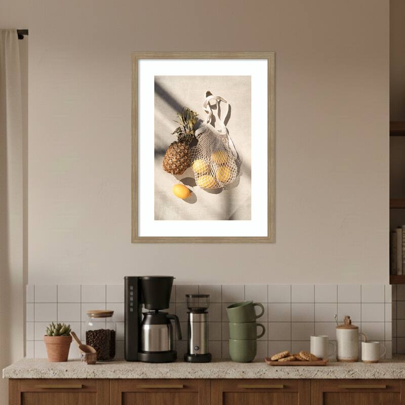 Summer Fruits by Henrike Schenk Wood Framed Wall Art Print