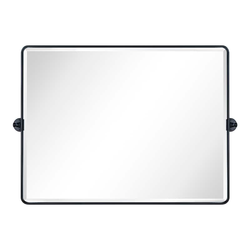 TEHOME Lutalo horizontal Beveled Bathroom / Vanity Mirror